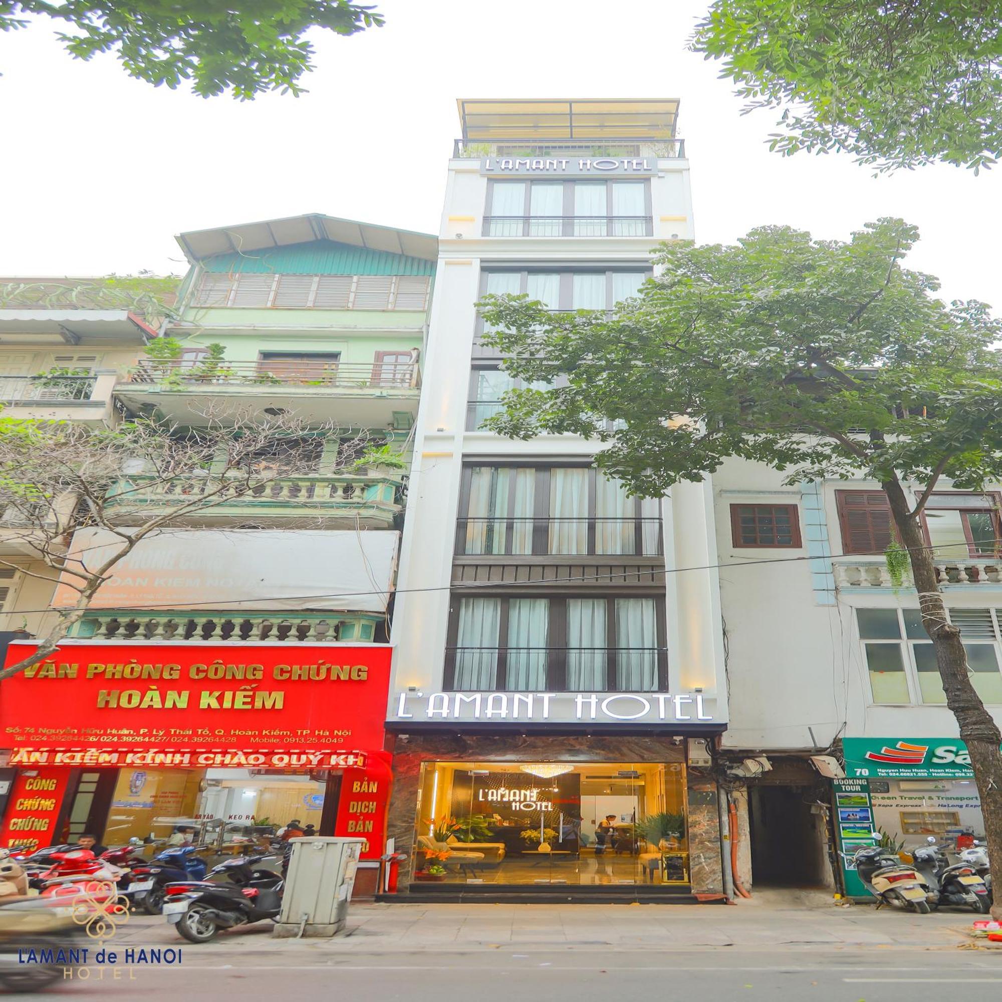 L'Amant De Hanoi Hotel - Khach San Lamant De Ha Noi מראה חיצוני תמונה